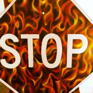 Stop sign
